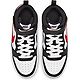 Nike Kids' Court Borough 2 Swoosh Mid Grade School  Basketball Shoes                                                             - view number 5