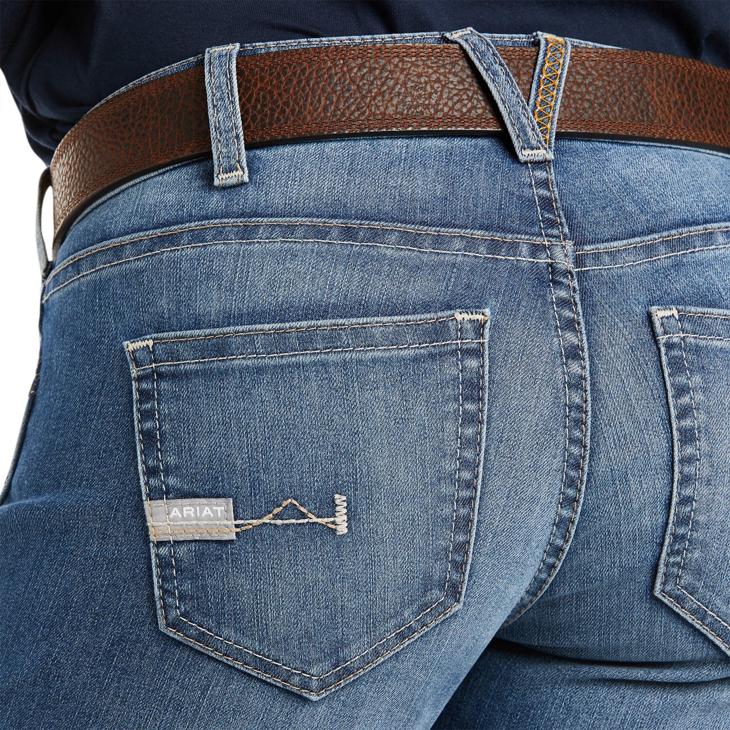 Ariat Women's Plus Size Rebar DuraStretch Raven Boot Cut Jeans - view number 5