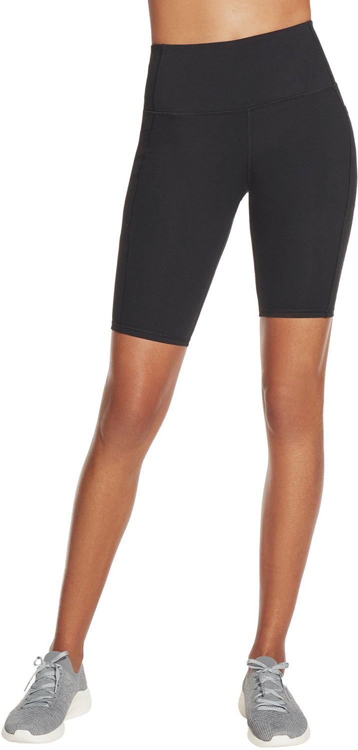 SKECHERS Women's GOFLEX HW Bike Shorts 10 in | Academy