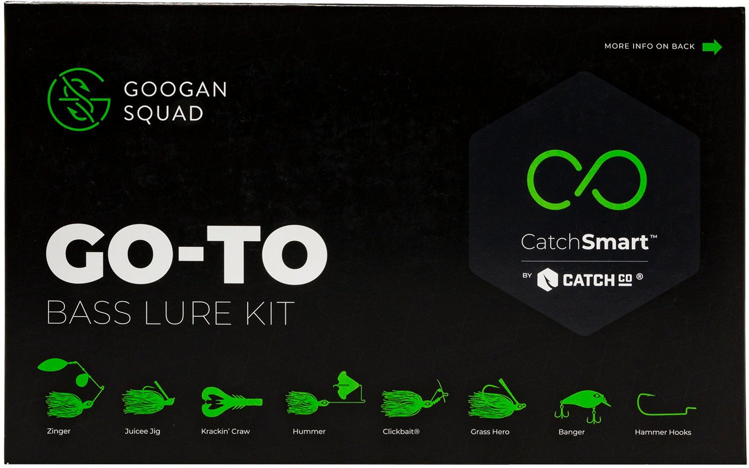 Googan Baits Googan Squad CatchSmart Bundle GoTo Kit Academy