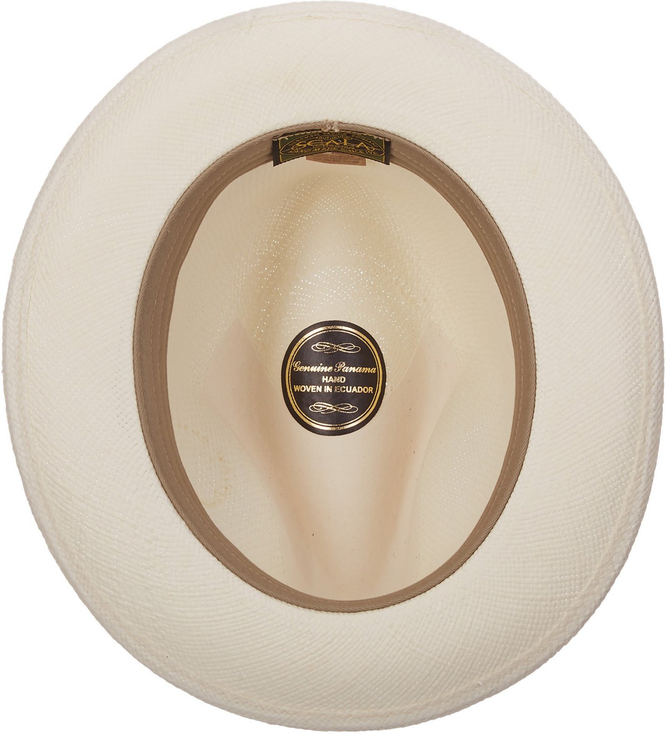 Scala Pronto Men's Hand Woven Panama Snap Brim Fedora - view number 5