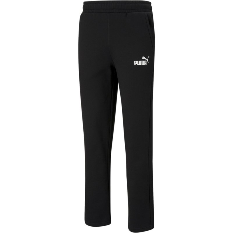 PUMA Men's Essential Logo Fleece Pants Cotton Black, Small - Men's Athletic Performance Tops at Academy Sports