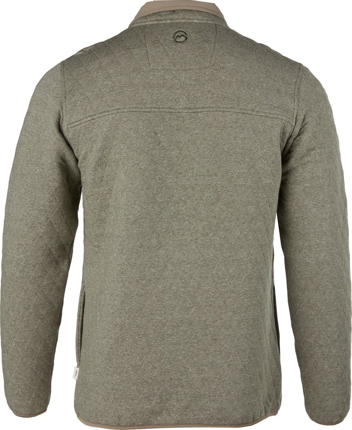 Magellan Outdoors Men's Campfire Quilted Quarter Snap Pullover - view number 2