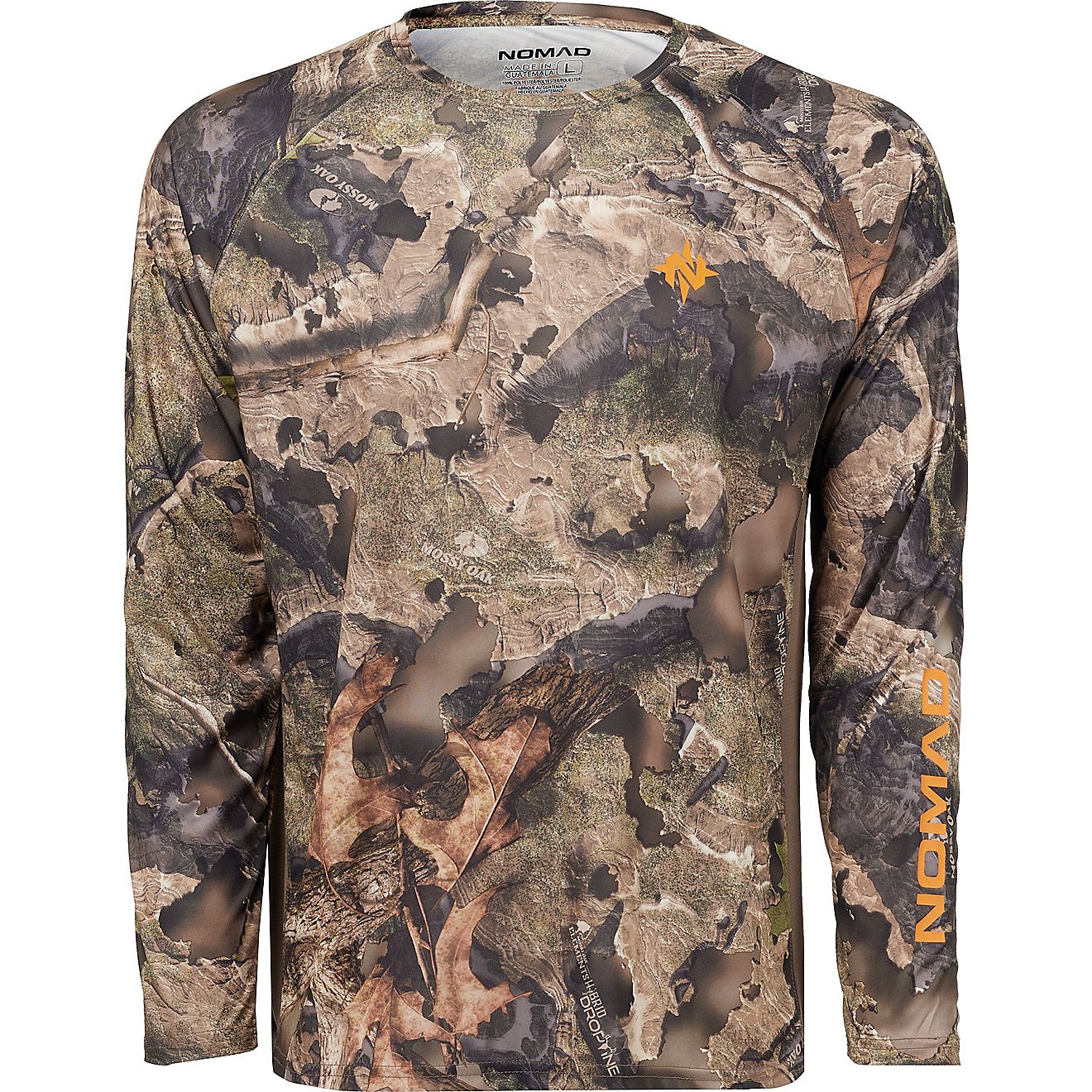Nomad Men's Pursuit Mossy Oak Droptine Long Sleeve T-Shirt                                                                       - view number 1