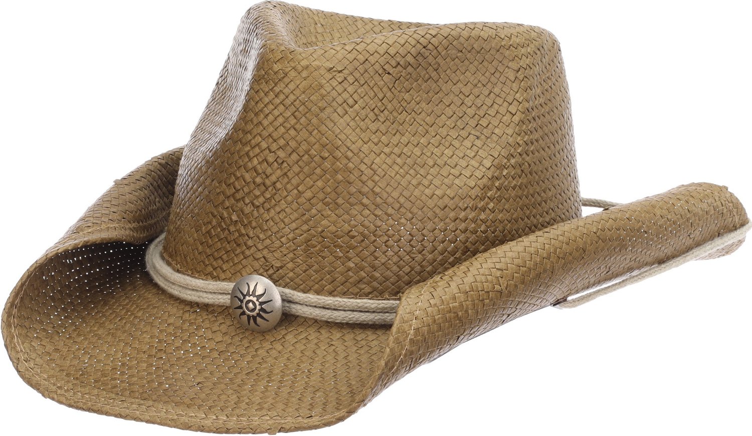  Dorfman Hat Co. Men's Straw Western Hat - view number 3