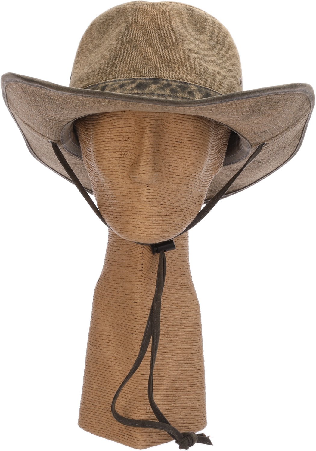 Stetson Men's Tarp Cloth Outback Hat Free Shipping at Academy