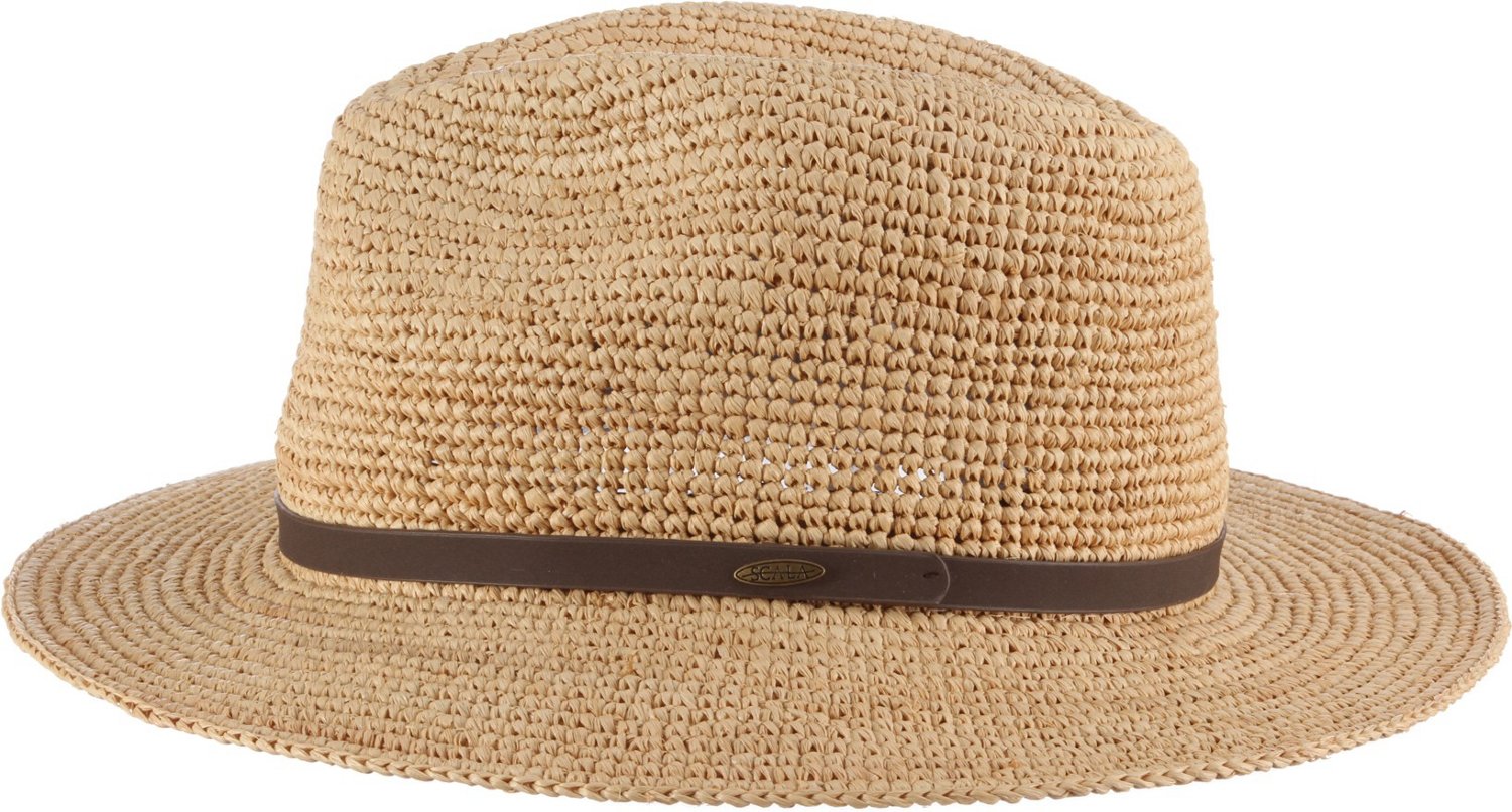 Scala Pronto Men's Crocheted Raffia Safari Hat - view number 3
