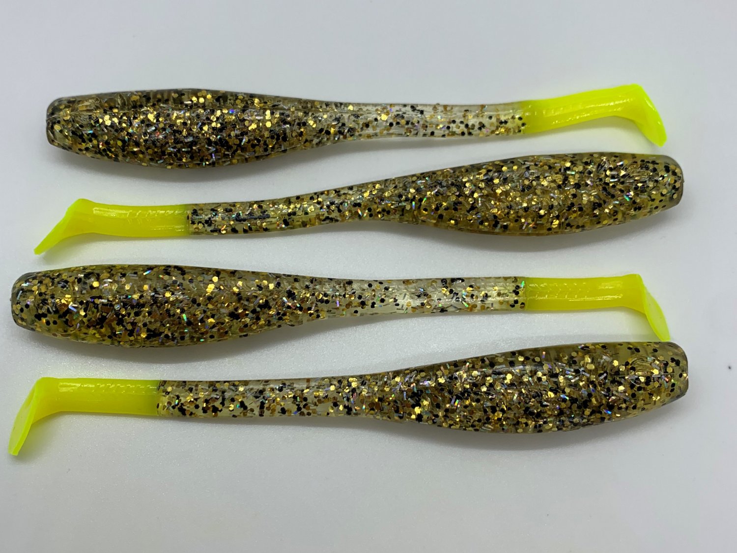 Down South Lures Super Model Unrigged Plastic Swimbaits 6-Pack