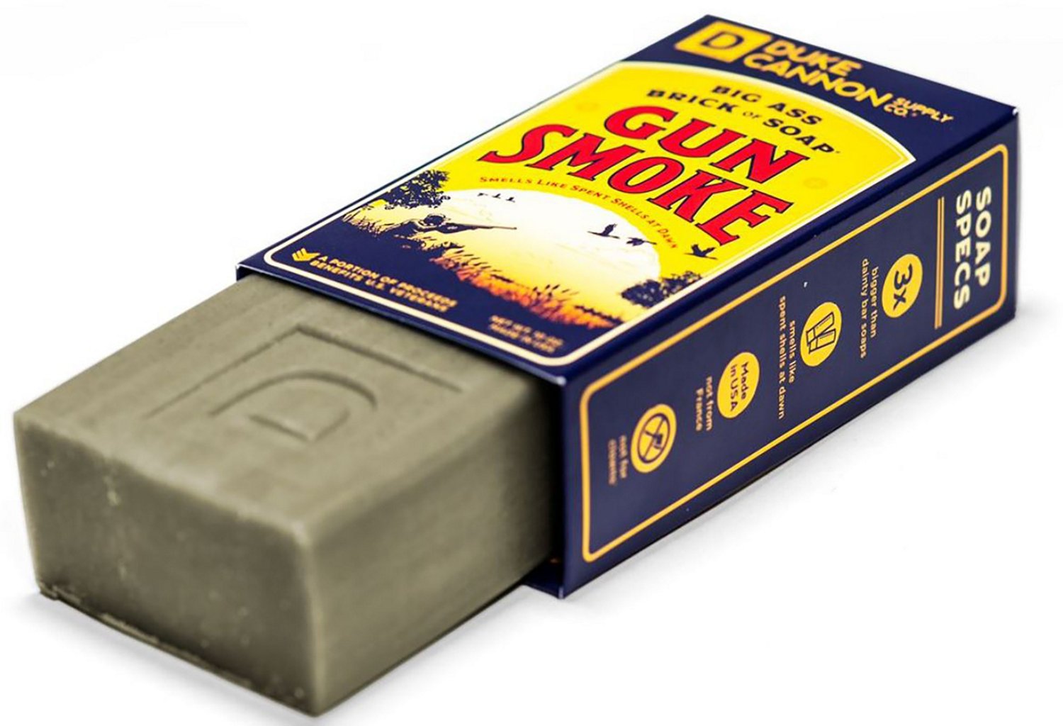 Duke Cannon Gun Smoke Big Ass Brick of Soap - view number 4
