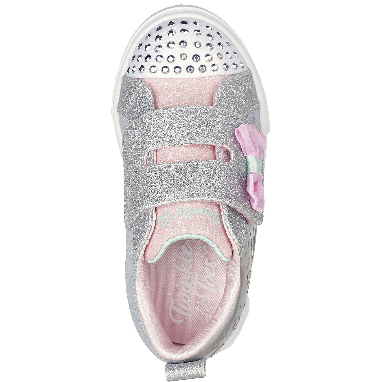 SKECHERS Toddler Girls' Twinkle Toes Twinkle Sparks Heather Charmer Shoes                                                        - view number 4