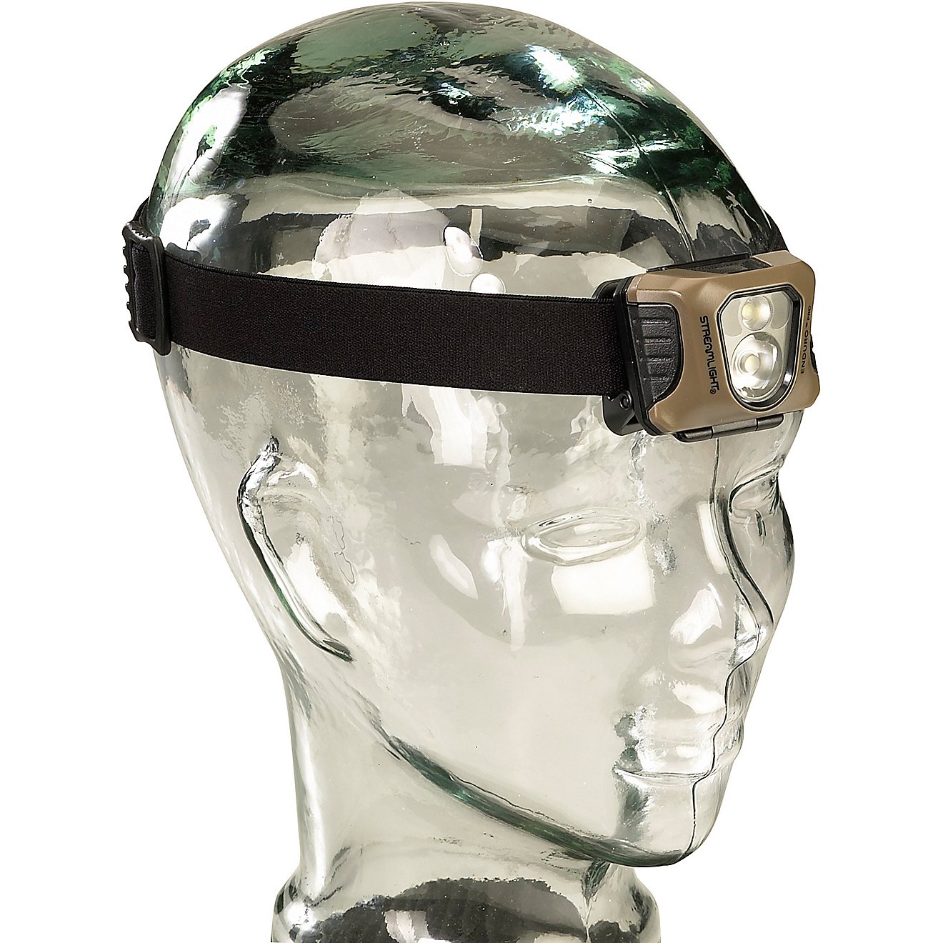 Streamlight 200/135/75/45/25/15 Lumens White C4 LED/ LED Thermoplastic Coyote AAA Enduro Pro Headlamp                            - view number 2
