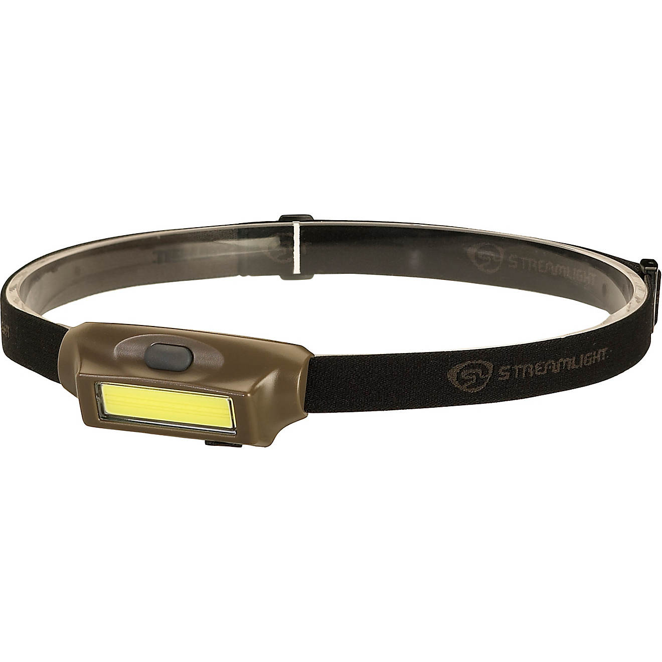 Streamlight Bandit 180/135/35/25 Lumens White/LED Polycarbonate Coyote Lithium Ion USB Headlamp                                  - view number 1