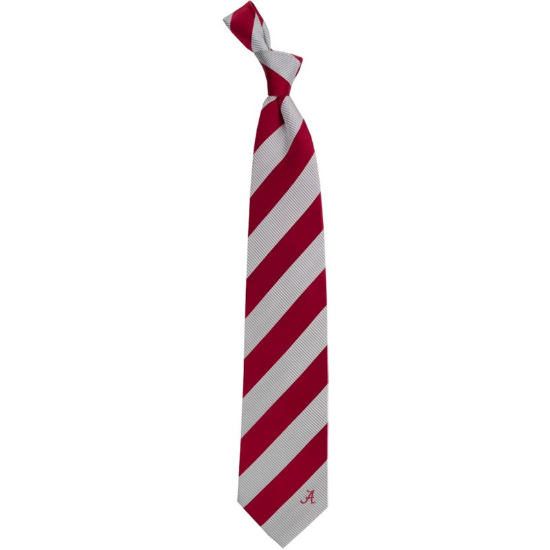 Eagles Wings Alabama Crimson Tide Woven Silk Necktie, Men's