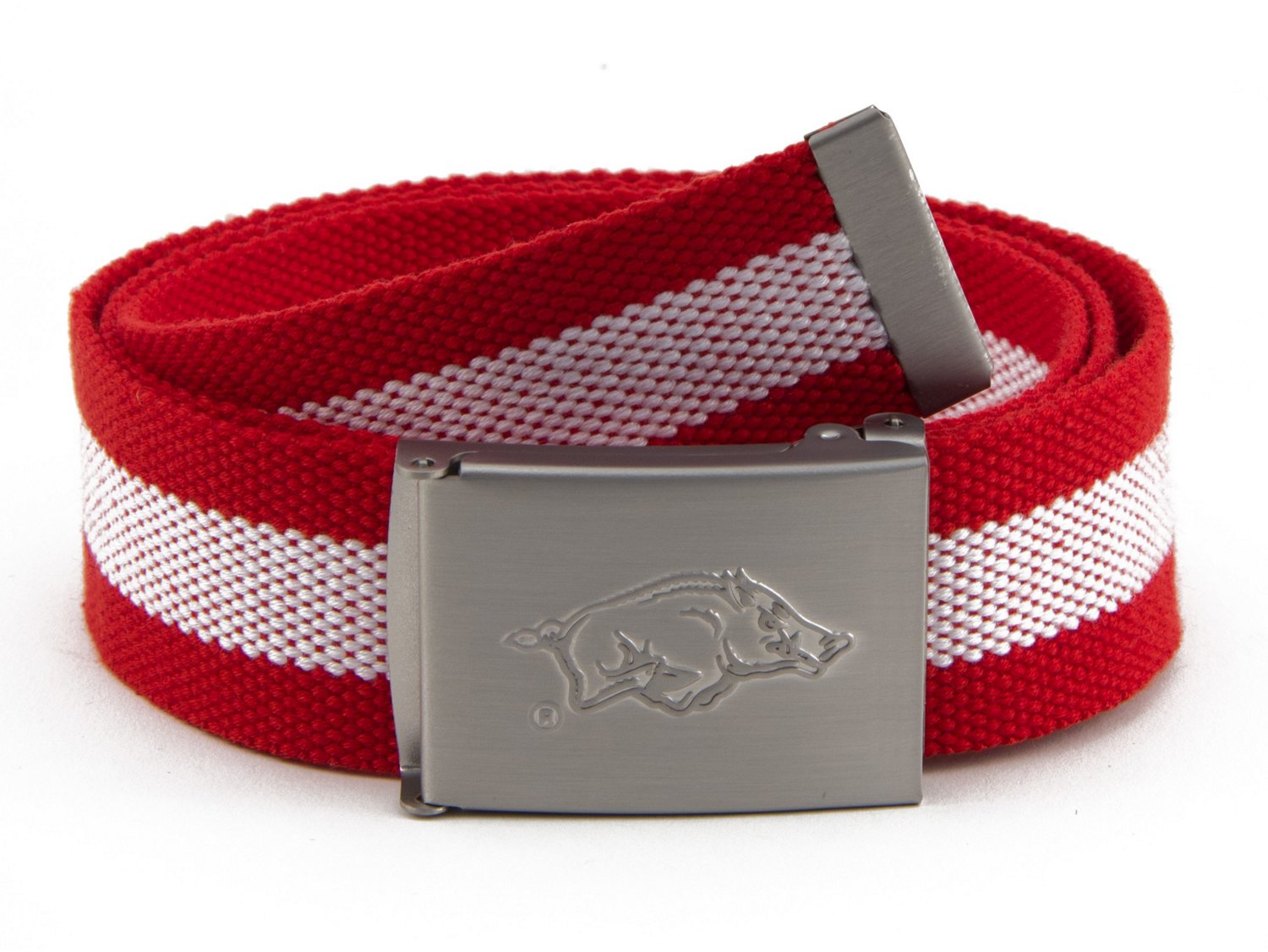 Eagles Wings University of Arkansas Fabric Belt
