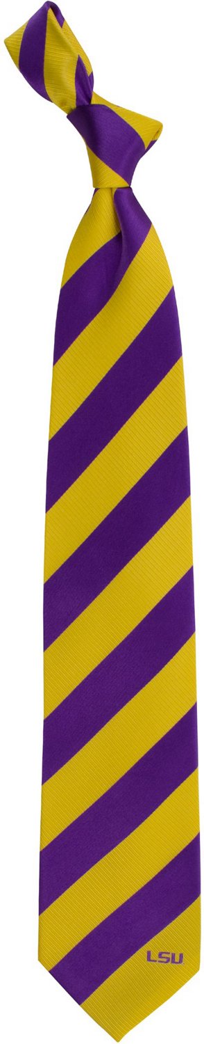 Eagles Wings Louisiana State University Regiment Woven Neck Tie