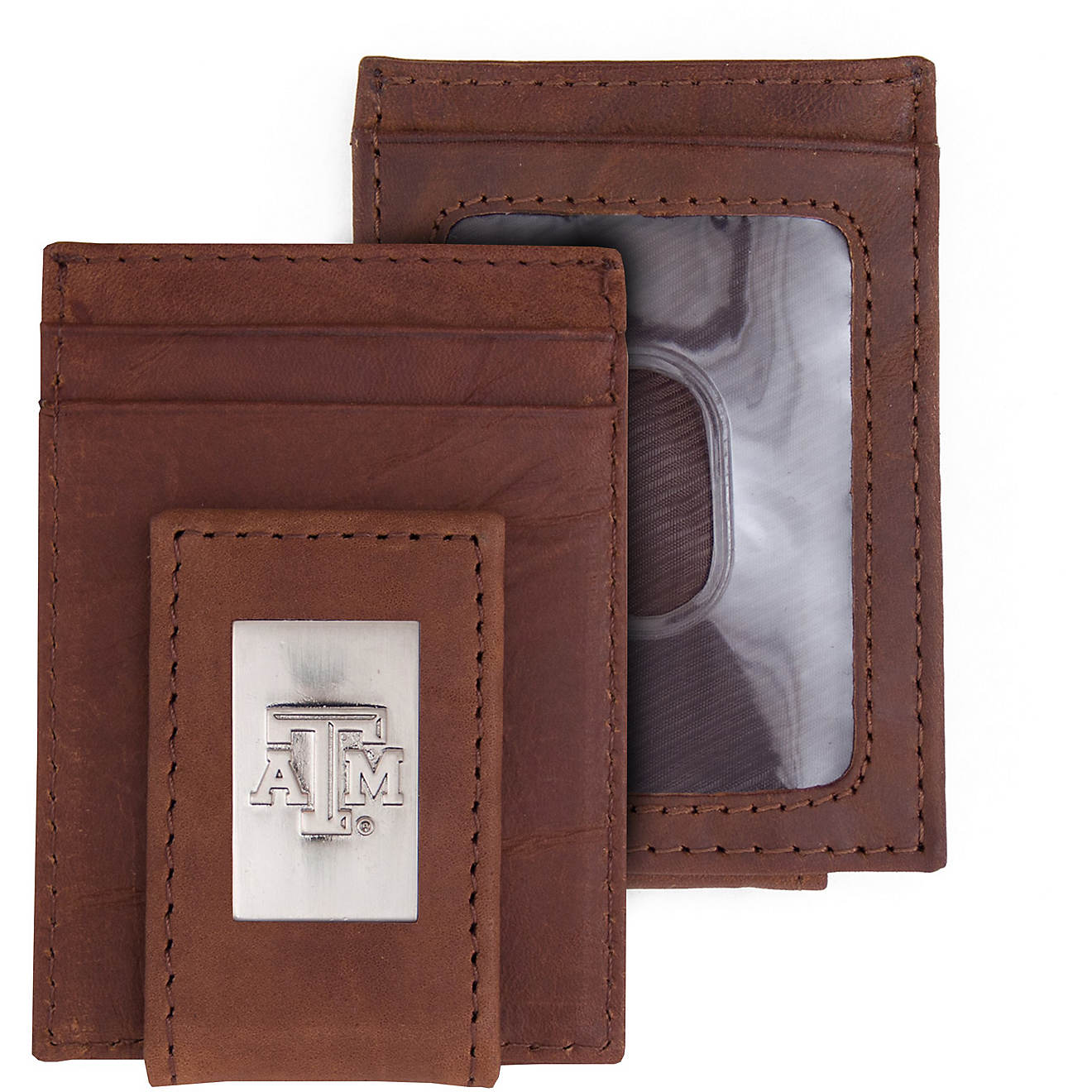 Eagles Wings Texas A&M University Leather Flip Wallet                                                                            - view number 1