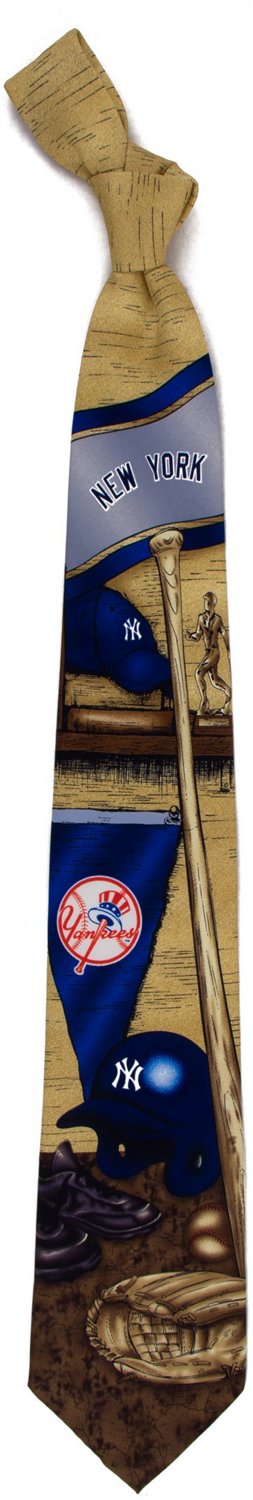 Eagles Wings New York Yankees Woven Polyester Nostalgia Tie