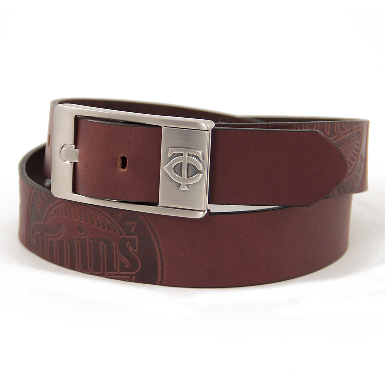 Eagles Wings Minnesota Twins Brandish Leather Belt                                                                               - view number 1