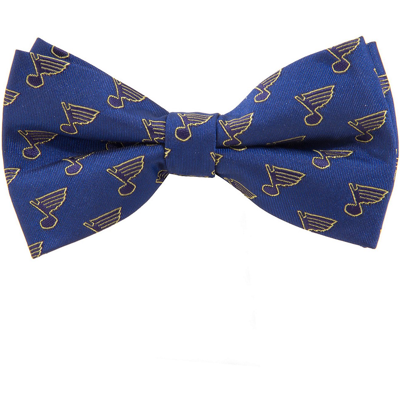 Eagles Wings St. Louis Blues Woven Polyester Repeat Bow Tie                                                                      - view number 1