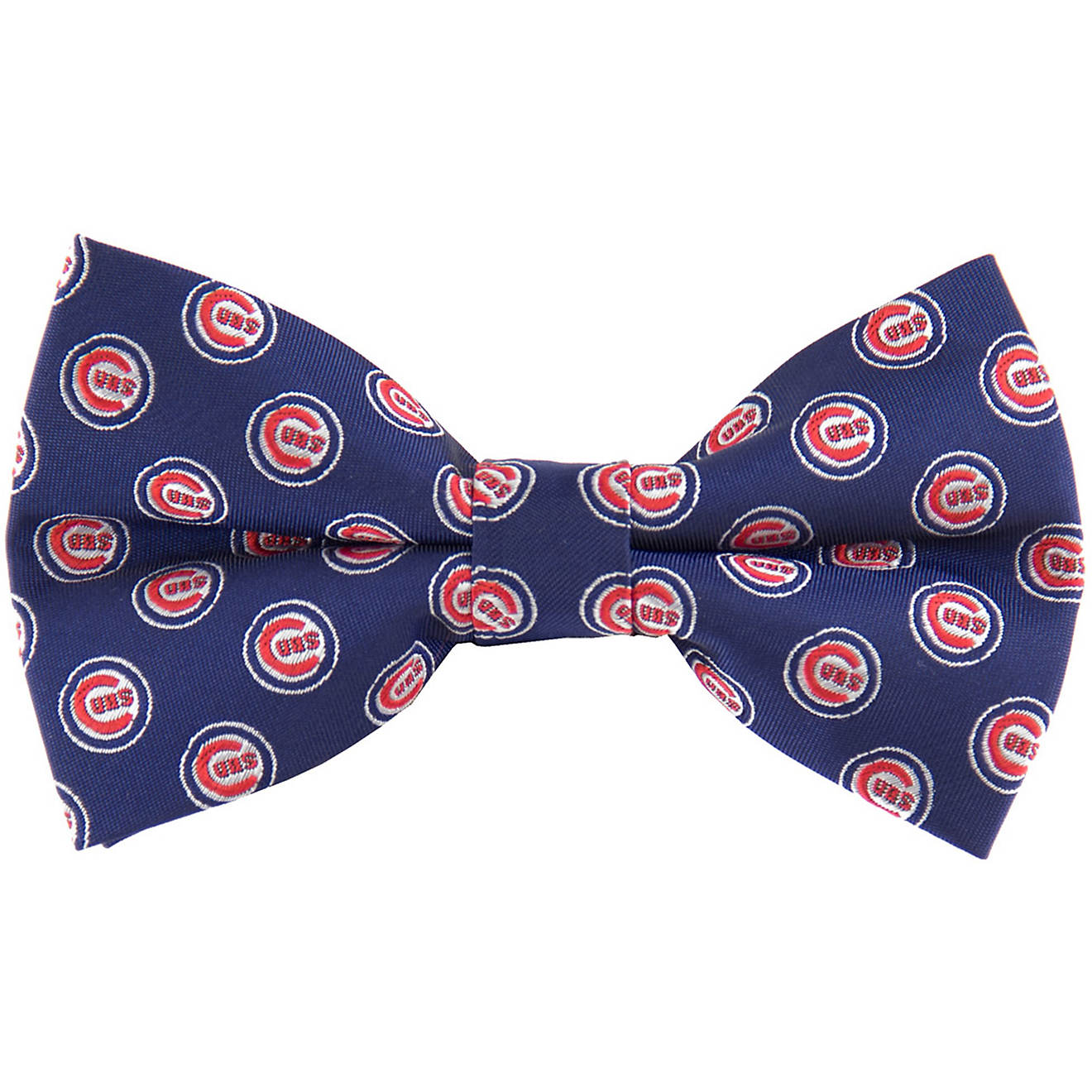Eagles Wings Chicago Cubs Woven Polyester Repeat Bow Tie                                                                         - view number 1