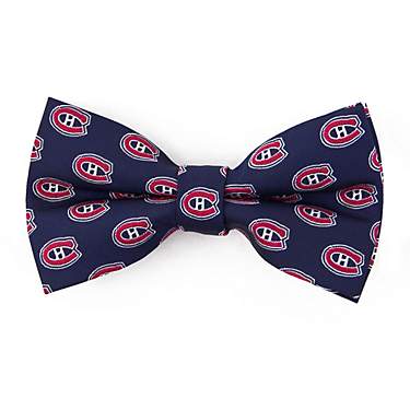 Eagles Wings Montreal Canadians Woven Polyester Repeat Bow Tie                                                                  