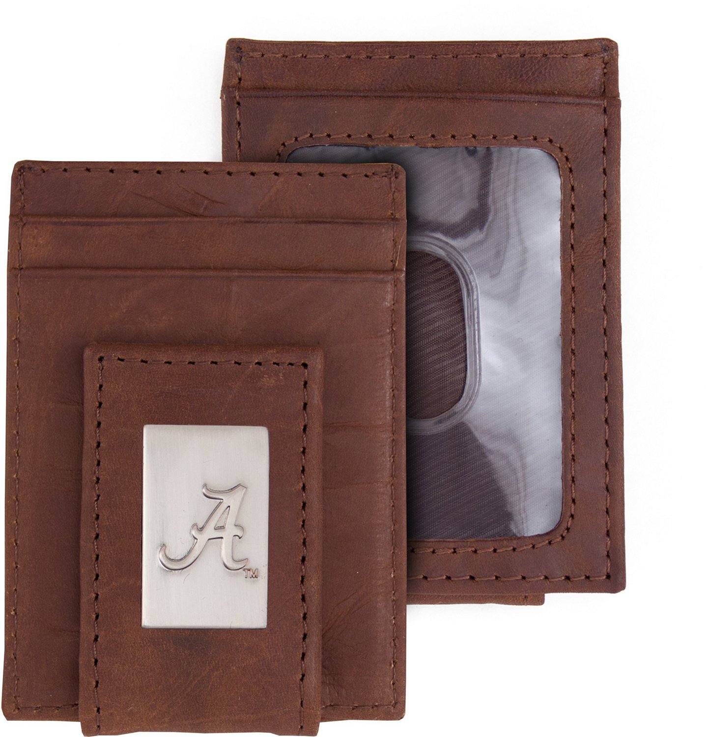 Eagles Wings Univeristy of Alabama Leather Flip Wallet                                                                           - view number 1