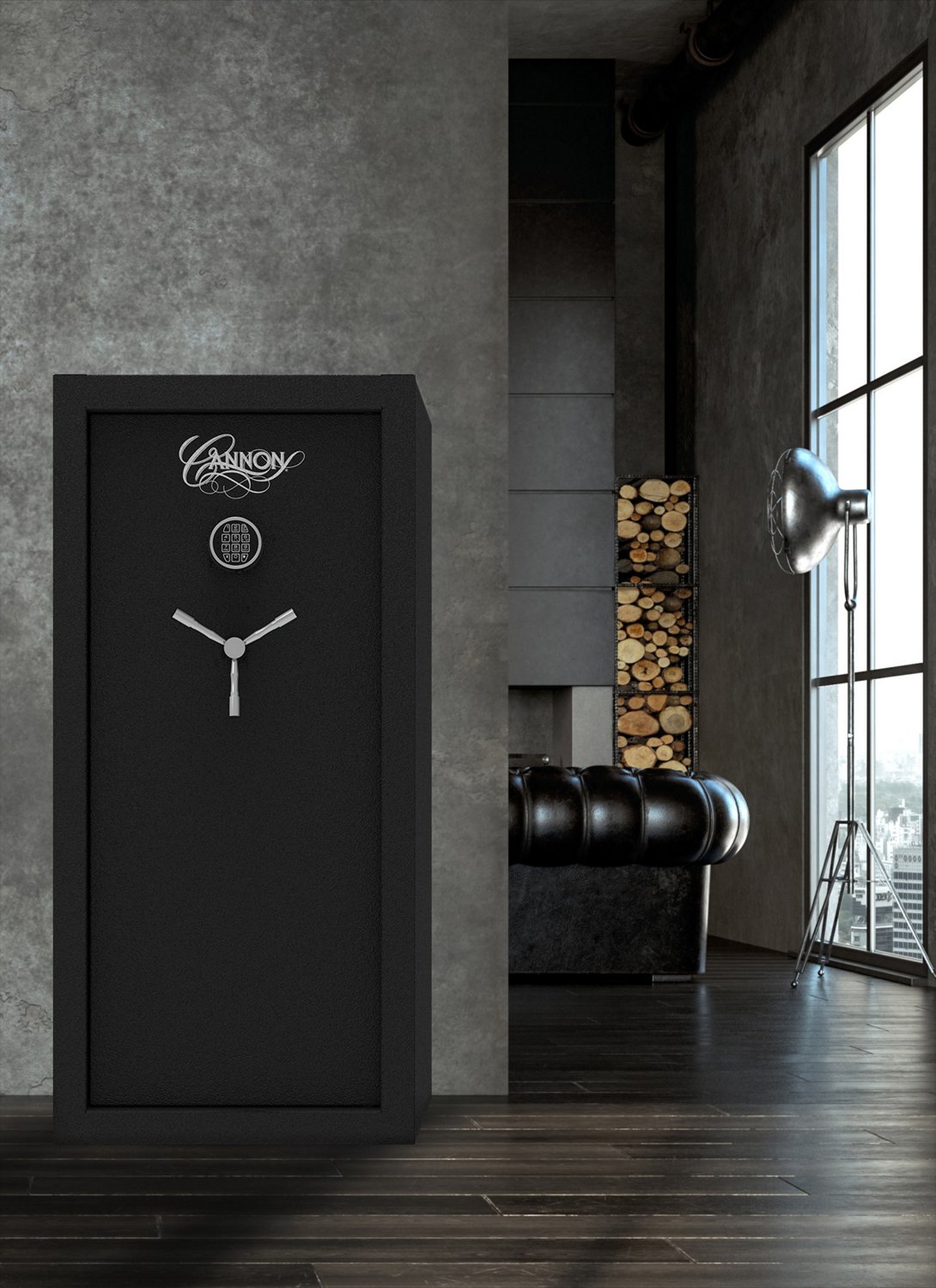 Cannon Fireproof 30Gun Security Safe Academy