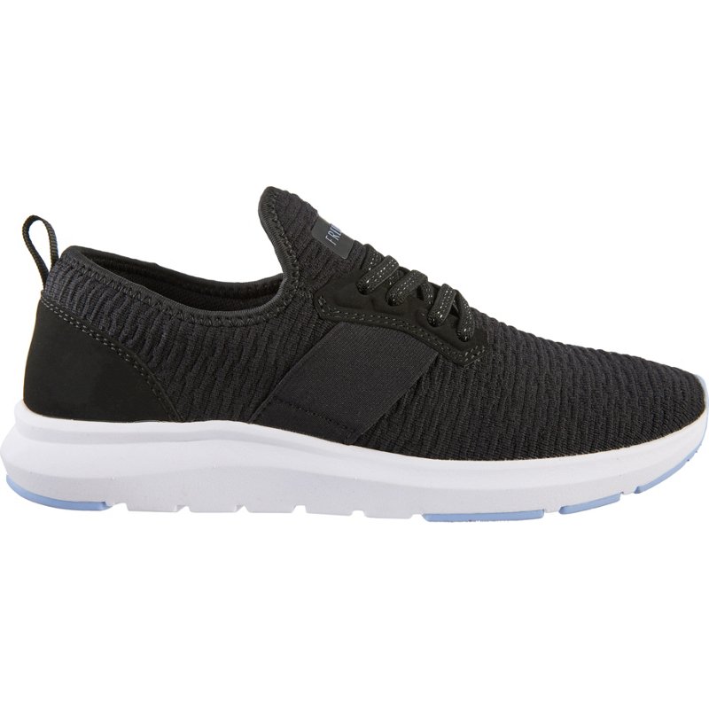 Freely Women's Lexi Slip-on Shoes Black/Light Blue, 9 - Women's Athletic Lifestyle at Academy Sports product image
