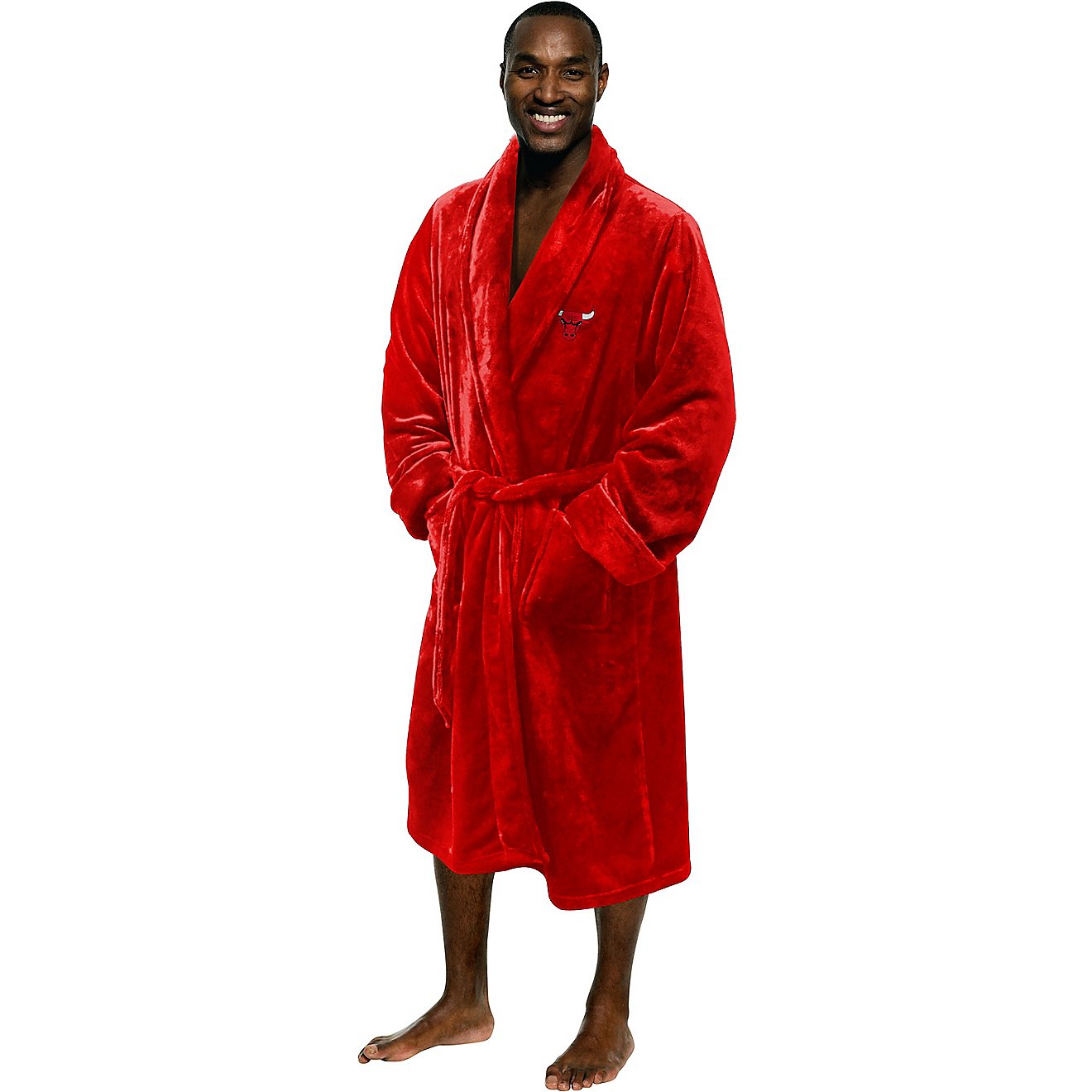 The Northwest Company Men's Chicago Bulls Silk Touch Bathrobe                                                                    - view number 1