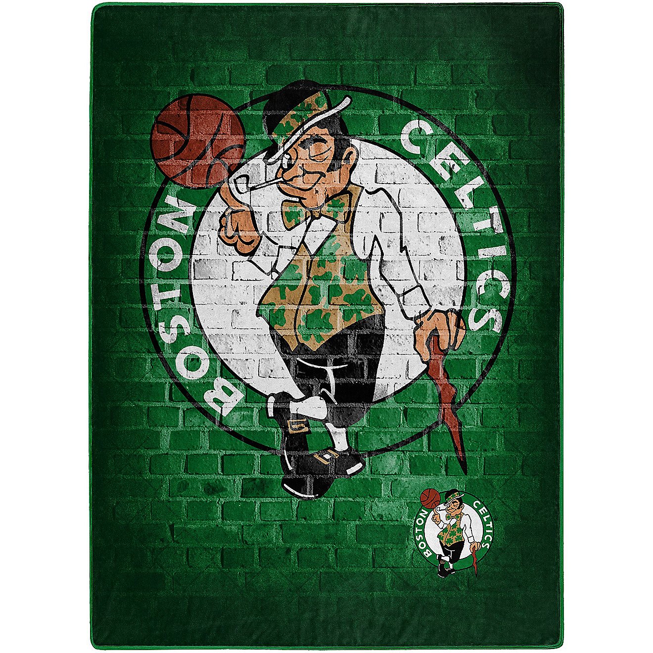 The Northwest Company Boston Celtics Street Raschel Throw Blanket                                                                - view number 1