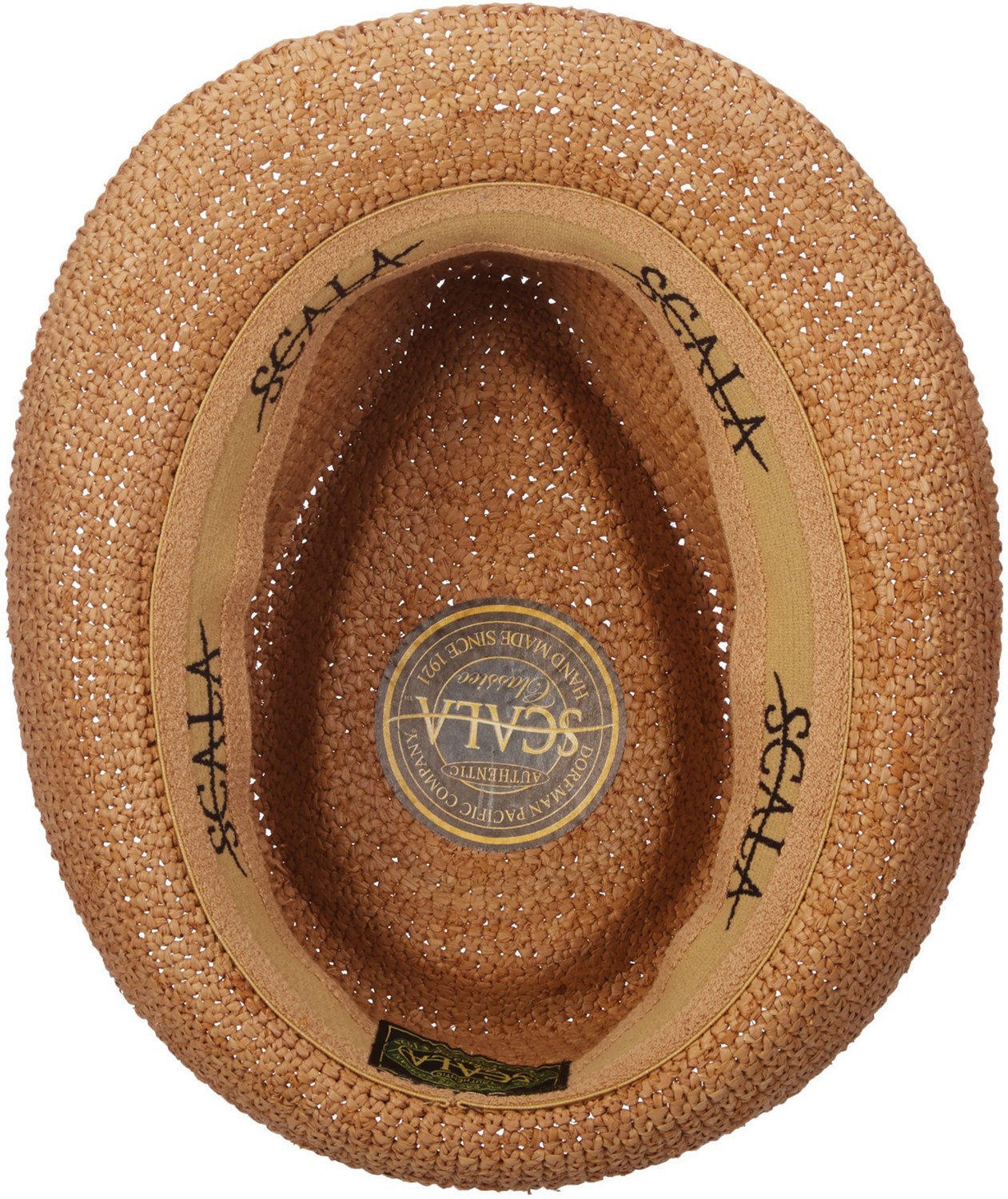 Scala Pronto Men's Crocheted Raffia Safari Hat - view number 5