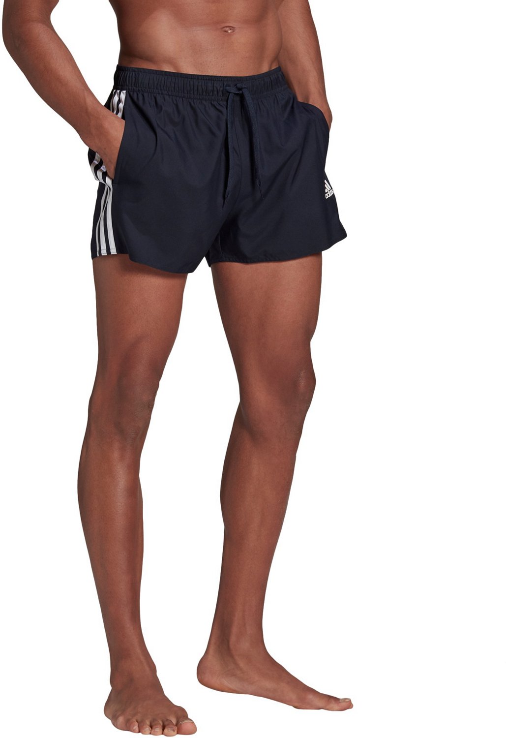 adidas Men's Classic 3Stripes Swim Shorts Academy