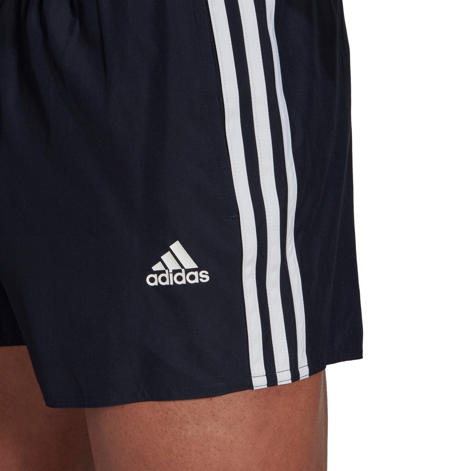 adidas Men's Classic 3Stripes Swim Shorts Academy