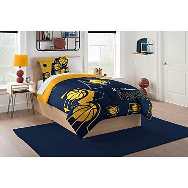 The Northwest Company Indiana Pacers Hexagon Twin Comforter and Sham Set                                                        