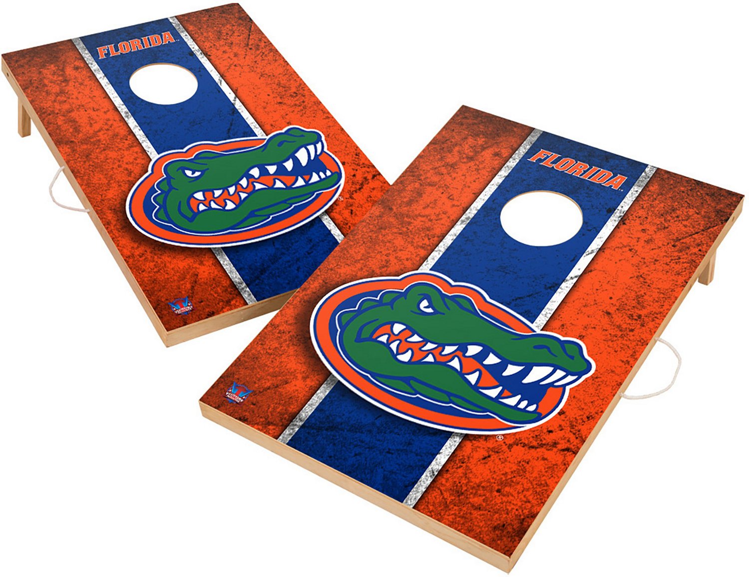 Victory Tailgate University Of Florida 2 Ft X 3 Ft Solid Wood Cornhole ...