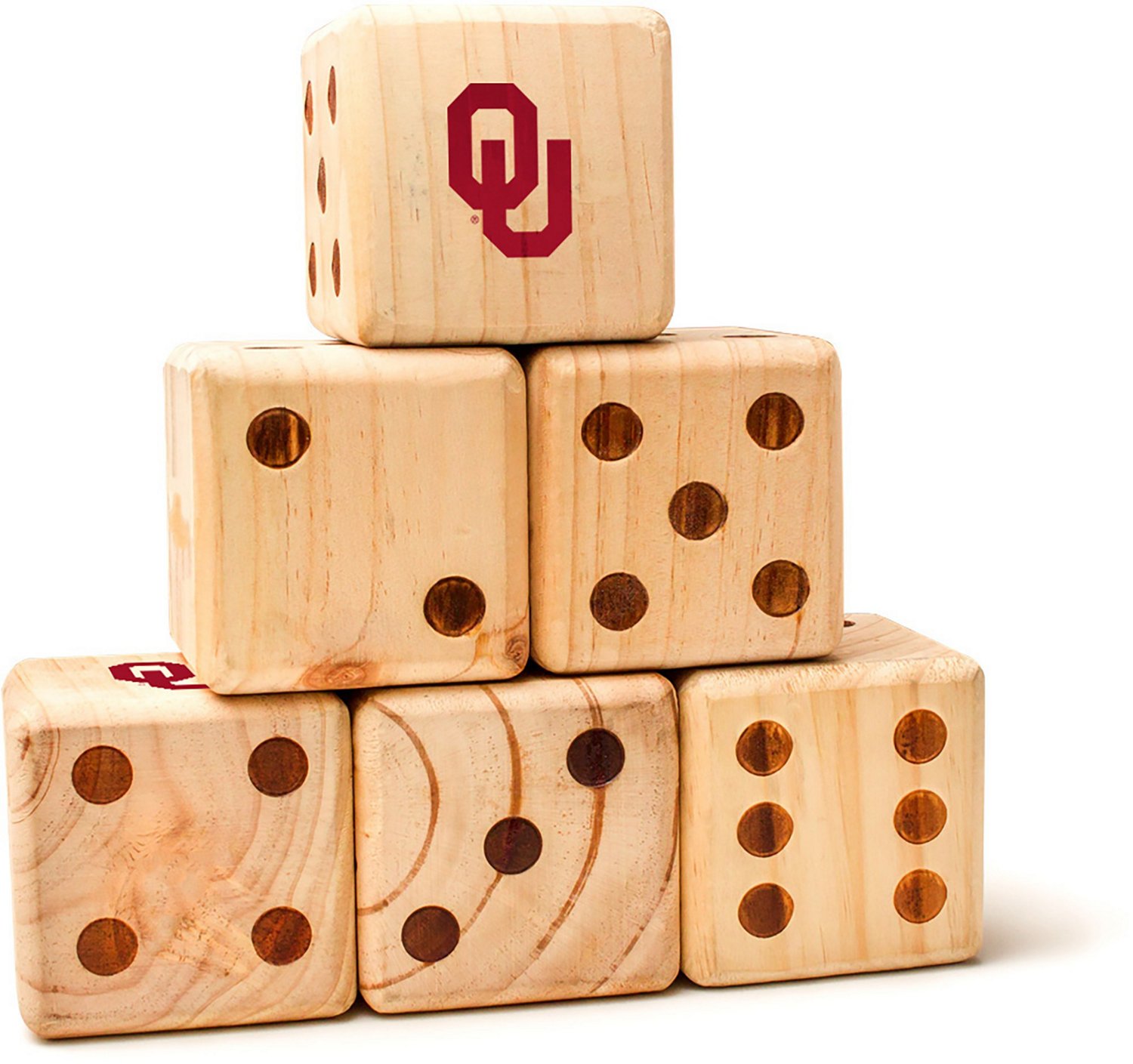 Victory Tailgate University of Oklahoma Yard Dice - view number 1