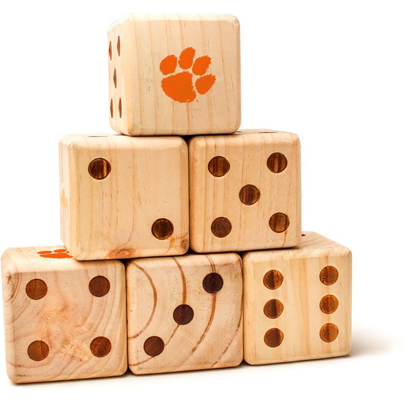 Victory Tailgate Clemson University Yard Dice Orange/Purple - NCAA Novelty at Academy Sports