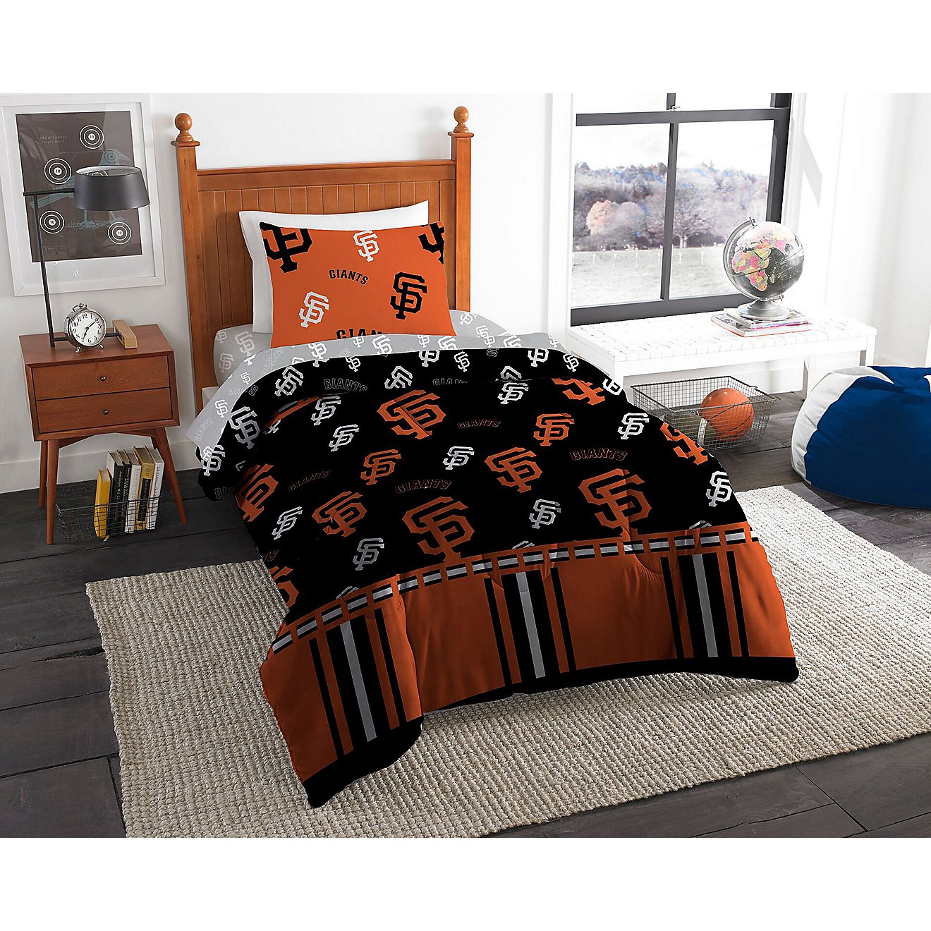 Northwest New York Giants Bed In A Bag Twin Set                                                                                  - view number 1