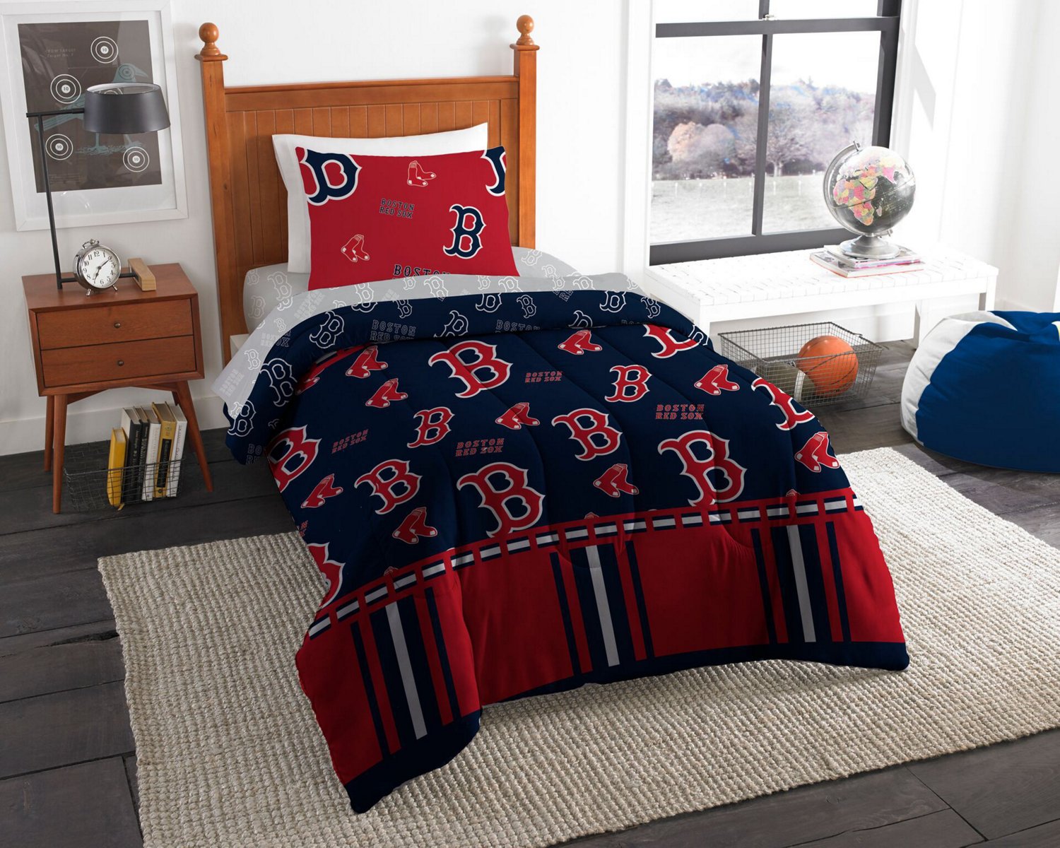 Northwest Boston Red Sox Bed In A Bag Twin Set | Academy