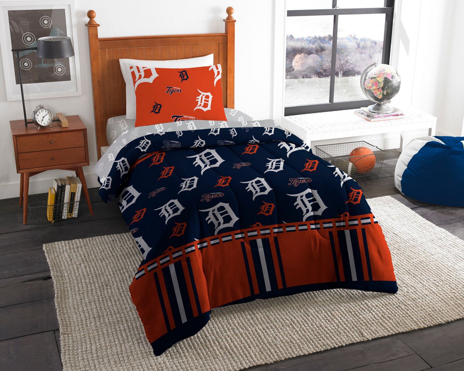 Northwest Detroit Tigers Bed In A Bag Twin Set | Academy