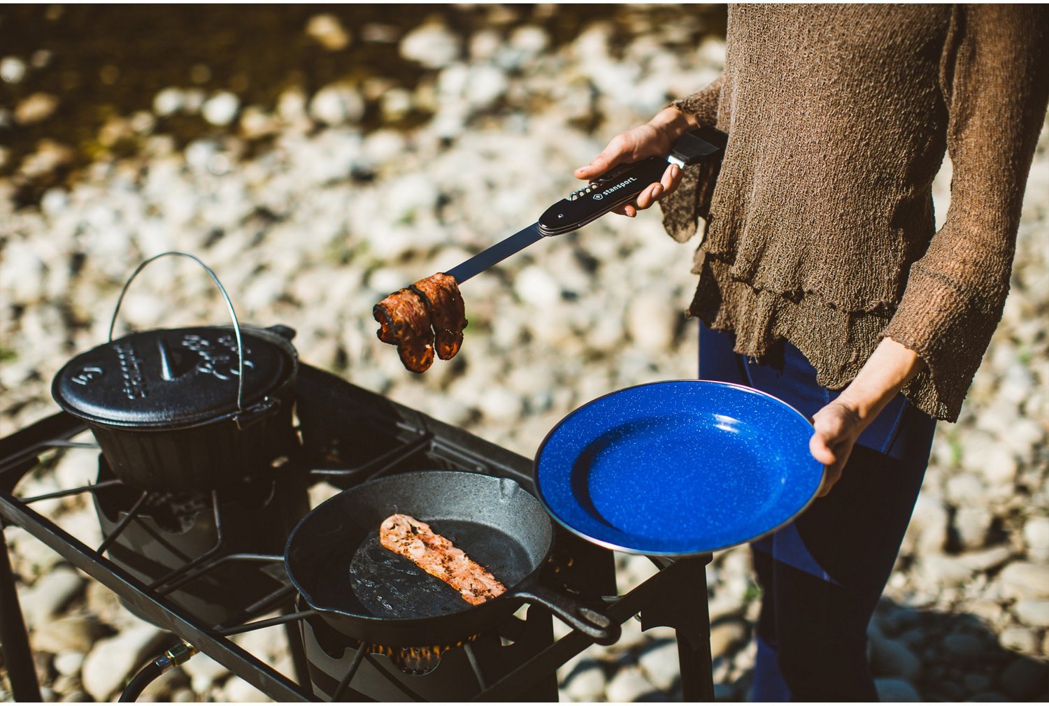 Stansport Pre-Seasoned Cast Iron Cook Set