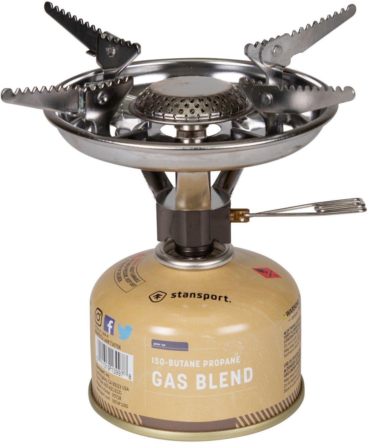 Highlander - HPX200 Trekking Stove Gaskocher Trekking Outdoor