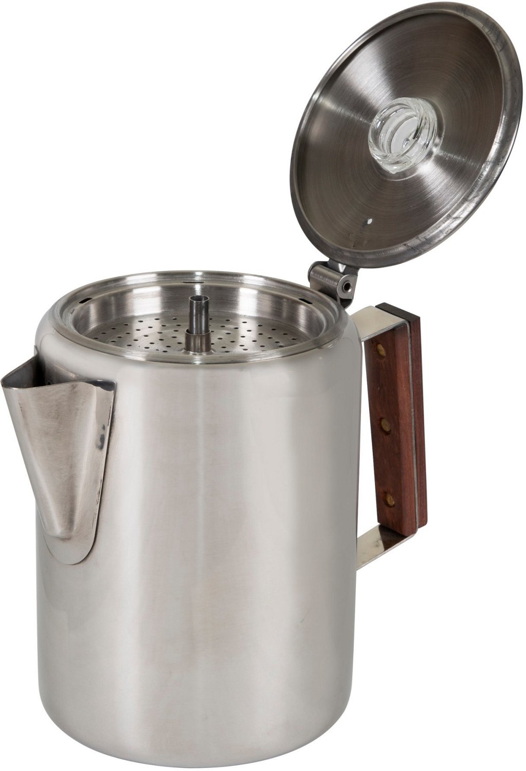 Vasconia 6 Cup Aluminum Stove Top Camping Percolator Coffee Pot - sporting  goods - by owner - sale - craigslist