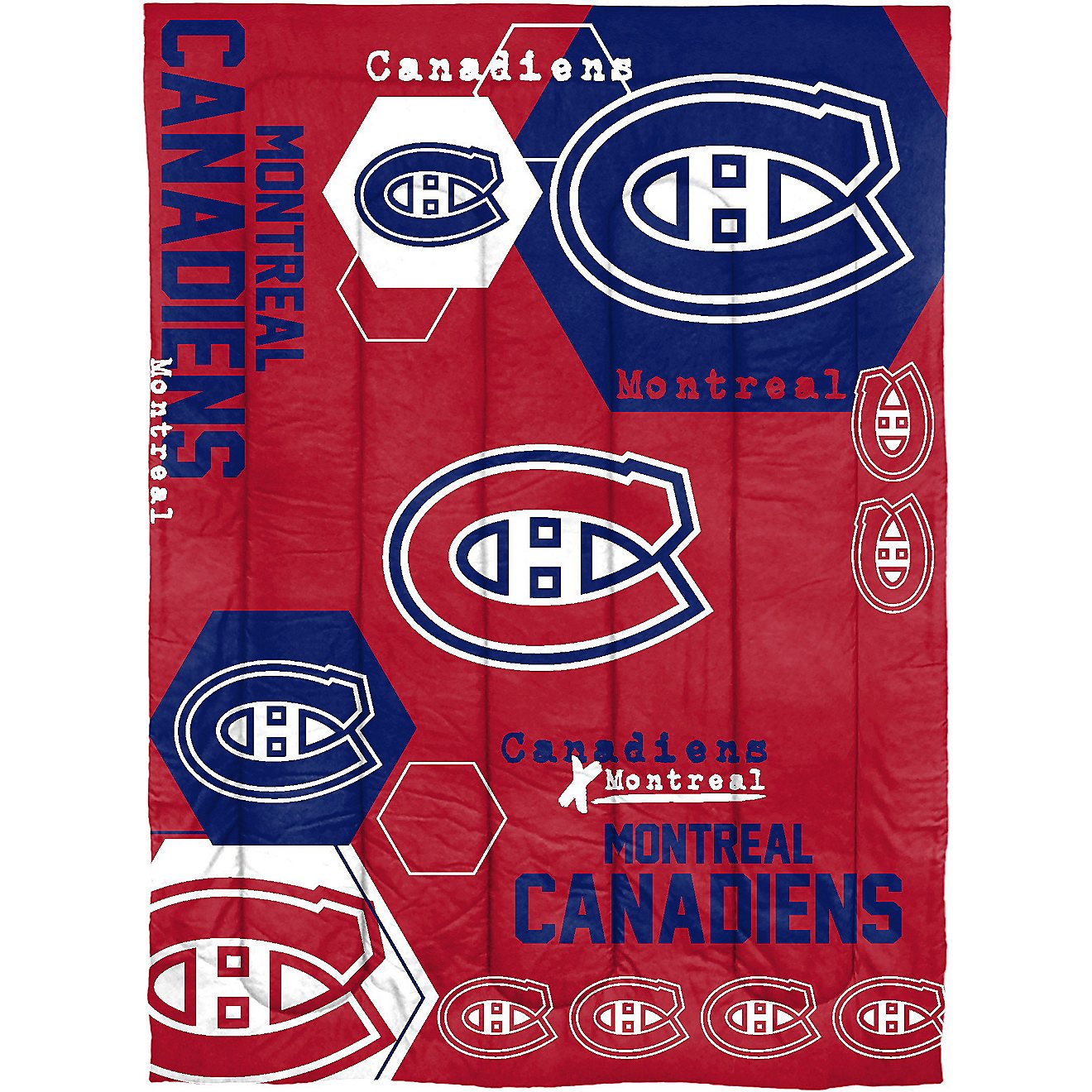 The Northwest Company Montreal Canadiens Hexagon Twin Comforter and Sham Set                                                     - view number 2