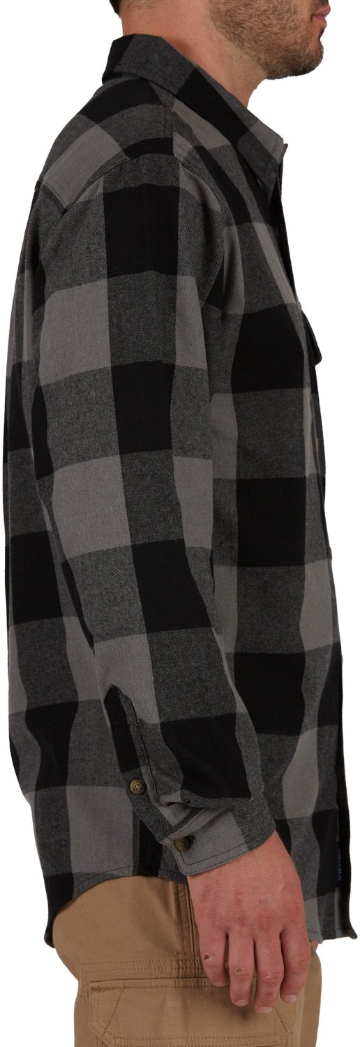 Smith's Workwear Men's Buffalo Flannel Button Down Shirt - view number 2