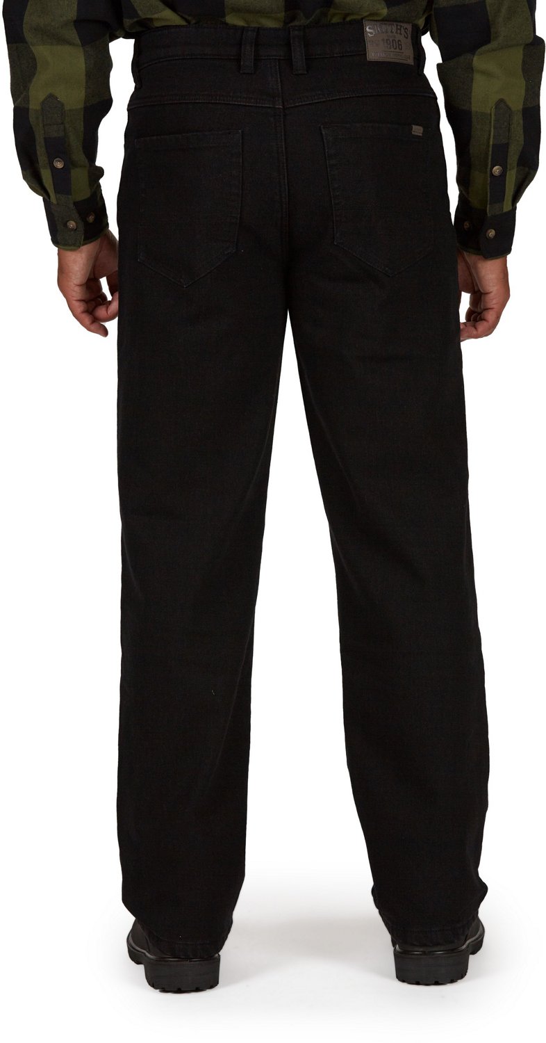 Smith's Workwear Men's Buffalo Fleece Lined 5-Pocket Jeans - view number 2