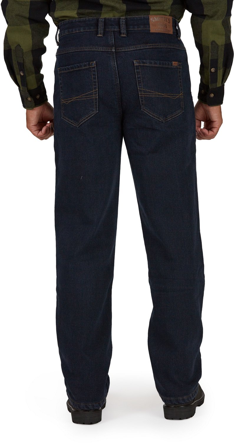 Smith's Workwear Men's Camo Fleece Lined 5-Pocket Jeans - view number 2