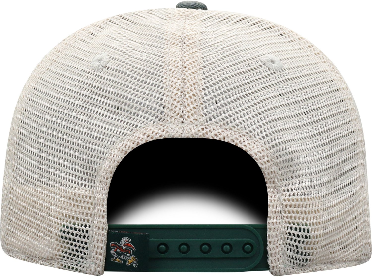 Top of the World Youth University Of Miami Offroad Adjustable 3 Tone Cap - view number 2