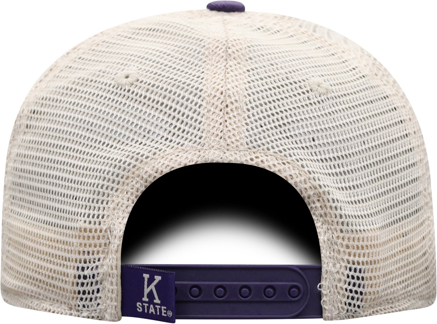 Top of the World Men's Kansas State University 3-Tone Adjustable Cap - view number 2