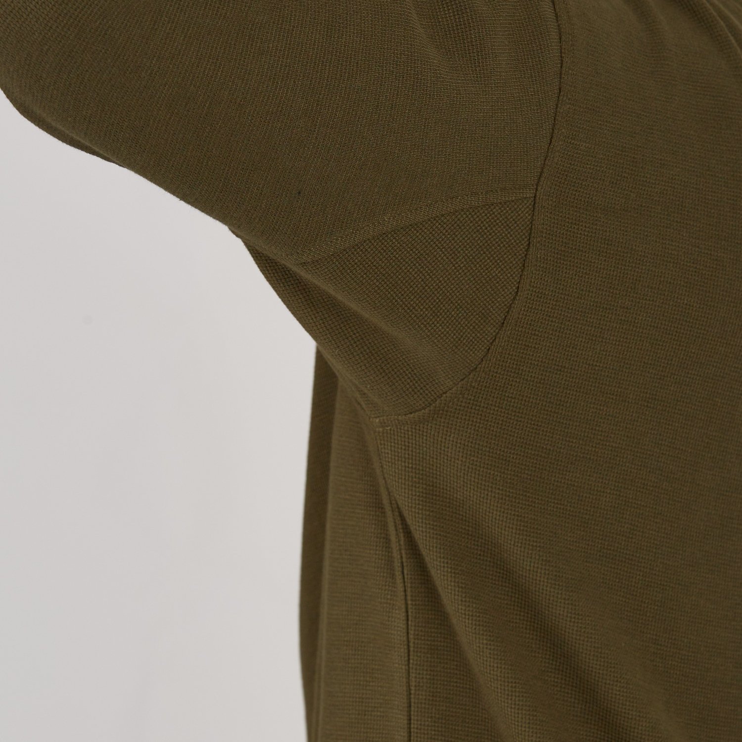 Smith's Workwear Men's Extended Tail Mini Thermal Knit Henley Pullover - view number 3